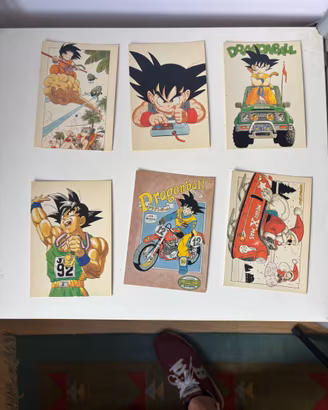 Cartoline dragon ball