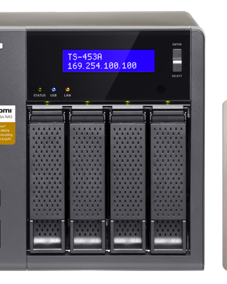QNAP TS-453A + 3 HDD 8Tb WD Gold