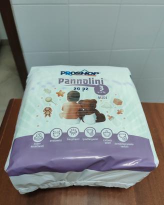 Pannolini Proshop taglia 3