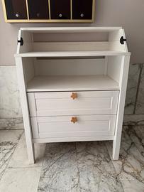 SUNDVIK Cassettiera/fasciatoio IKEA, bianco