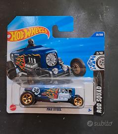 hot wheels max steel blu