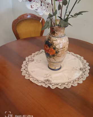 tavolo tondo  classico in legno massello