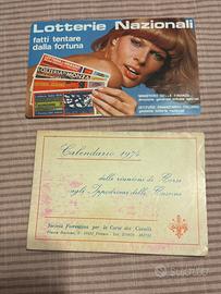 Set calendari vintage