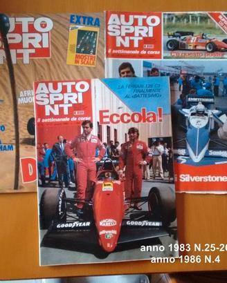 Rivista Autosprint annate 1999/2000/2001