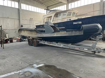Stampata gommone 10 metri