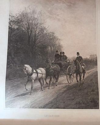 Litografía Le Carosse 1894