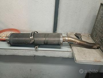 scarico per Honda cre/CRF  Triumph triple Speed va