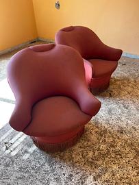 Coppia di poltrone vintage, anni 60