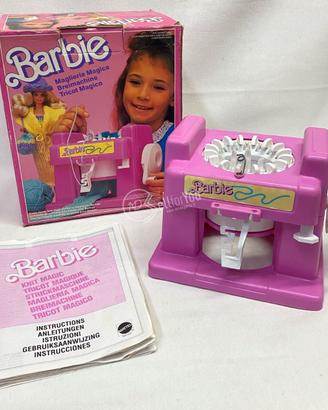 Gioco vintage Maglieria Magica Barbie Mattel