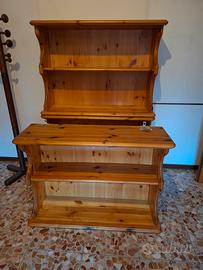 Mobile libreria legno massello