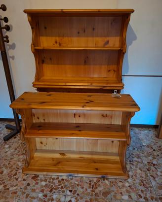 Mobile libreria legno massello