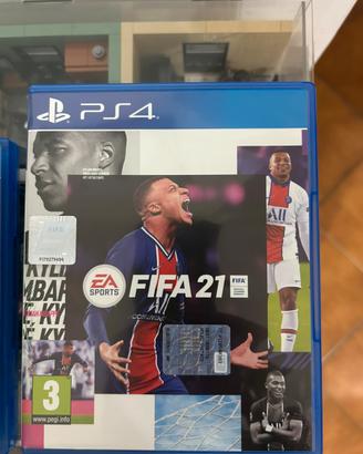 Videogioco fifa 21 ps4