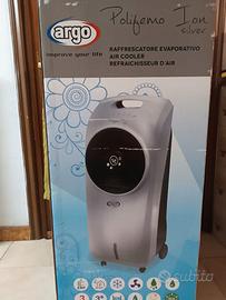 raffrescatore ventilatore Argo Polifemo Ion Silver
