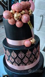 torta  finta compleanno 