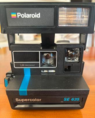 Set vintage polaroid supercolor SE635 e film