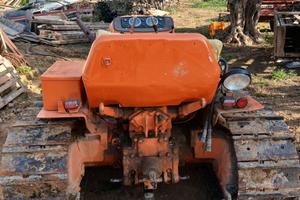 Trattore cincolato fiat 605 montagna