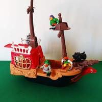 Fisher Price Pirate Ship 1998 Great Adventures Non