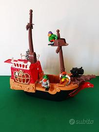 Fisher Price Pirate Ship 1998 Great Adventures Non