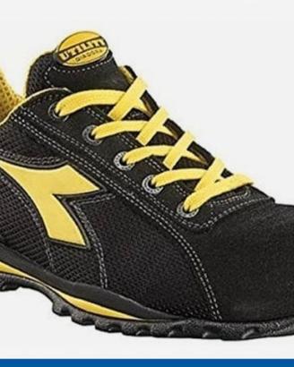 Diadora GLOVE text low s1p hro sra nero" 45