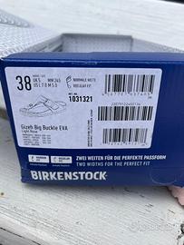 Ciabatte birkenstok taglia 38