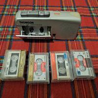 mini registratore a cassette 
