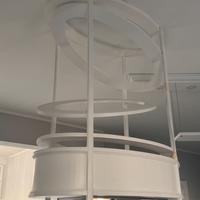 Cappa filtrante bianca legno