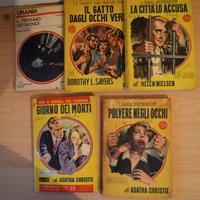 4 gialli Mondadori 1948/1955 (più un Urania)