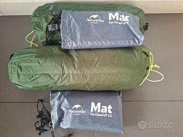Tenda trekking ultraleggera per 2 Naturhike Mat