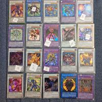 Lotto carte yugioh synchro e fusione rare ultimate
