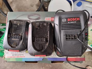 Set Caricabatterie e batterie Bosch 