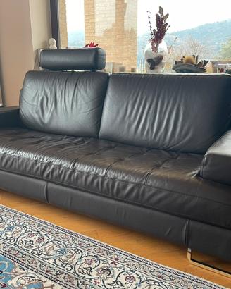 Divano in pelle 3 posti