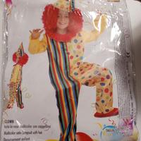 vestito di carnevale pagliaccio