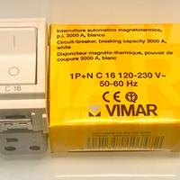 Interruttore magnetotermico  MT vimar 16502.10.B