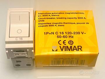 Interruttore magnetotermico  MT vimar 16502.10.B