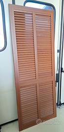 1 persiana ad anta singola in alluminio nuova