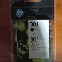 Cartucce HP 301 2 Pack Black + Tri color