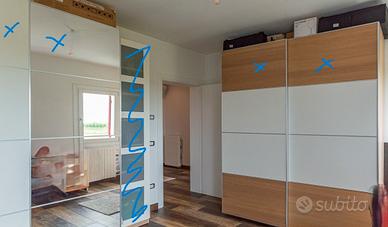 ANTE con/senza SPECCHIO PAX IKEA