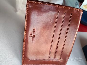 Portafoglio in vera pelle Wind Custer 