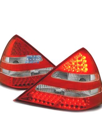 FANALI PER MERCEDES SLK R170 96-04 LED ROSSO CHIAR