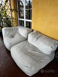 Divano da esterno modulabile