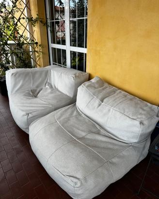 Divano da esterno modulabile