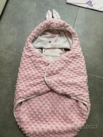 SACCO COPERTA NANNA IMBOTTITO PER PASSEGGINO CULLA