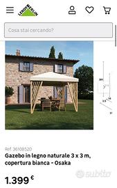 Gazebo nuovo 3x3