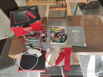 Nintendo Wii Mini +2 joystick+2 comandi +karaoke 