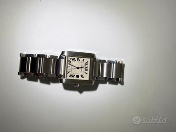 Cartier tank francese 2302 automatico