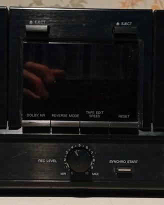 Technics RS‑X102 – Double Cassette Deck