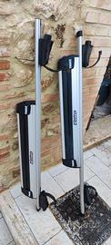 Portasci completi di barre Thule Extender 