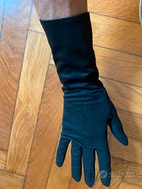 Guanti donna pelle scampsciata vintage