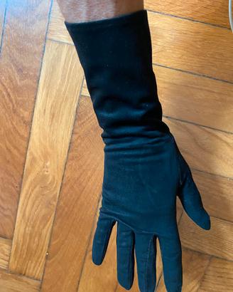 Guanti donna pelle scampsciata vintage