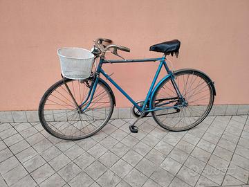 City bike uomo vintage da 28 con cambio 5 v e cest